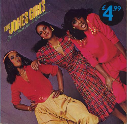 The Jones Girls Get As Much Love As You Can UK vinyl LP album (LP